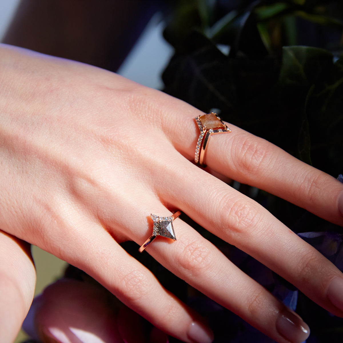 Salt and Pepper Diamonds