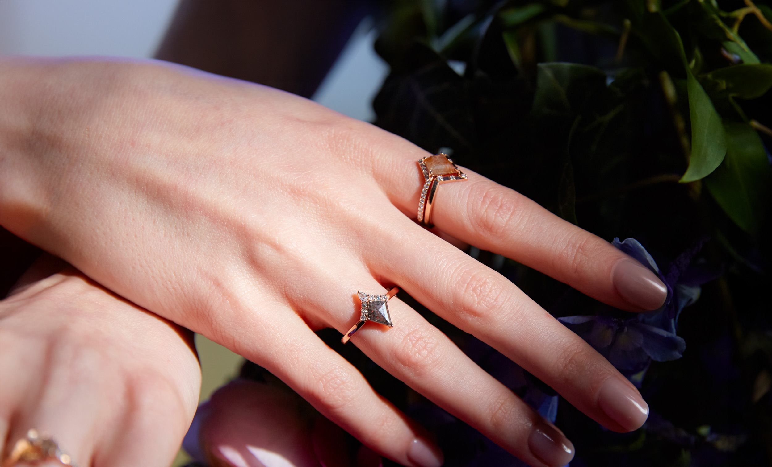 Salt and Pepper Diamonds